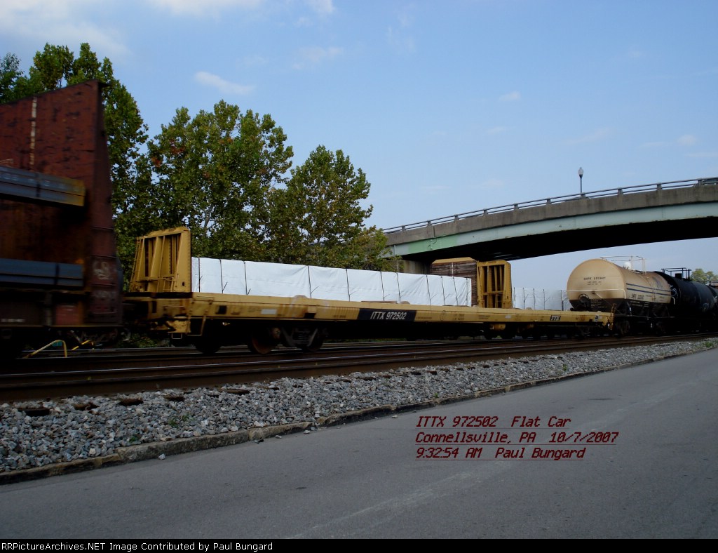 ITTX 972502   Flat CAR    Oct 7, 2007